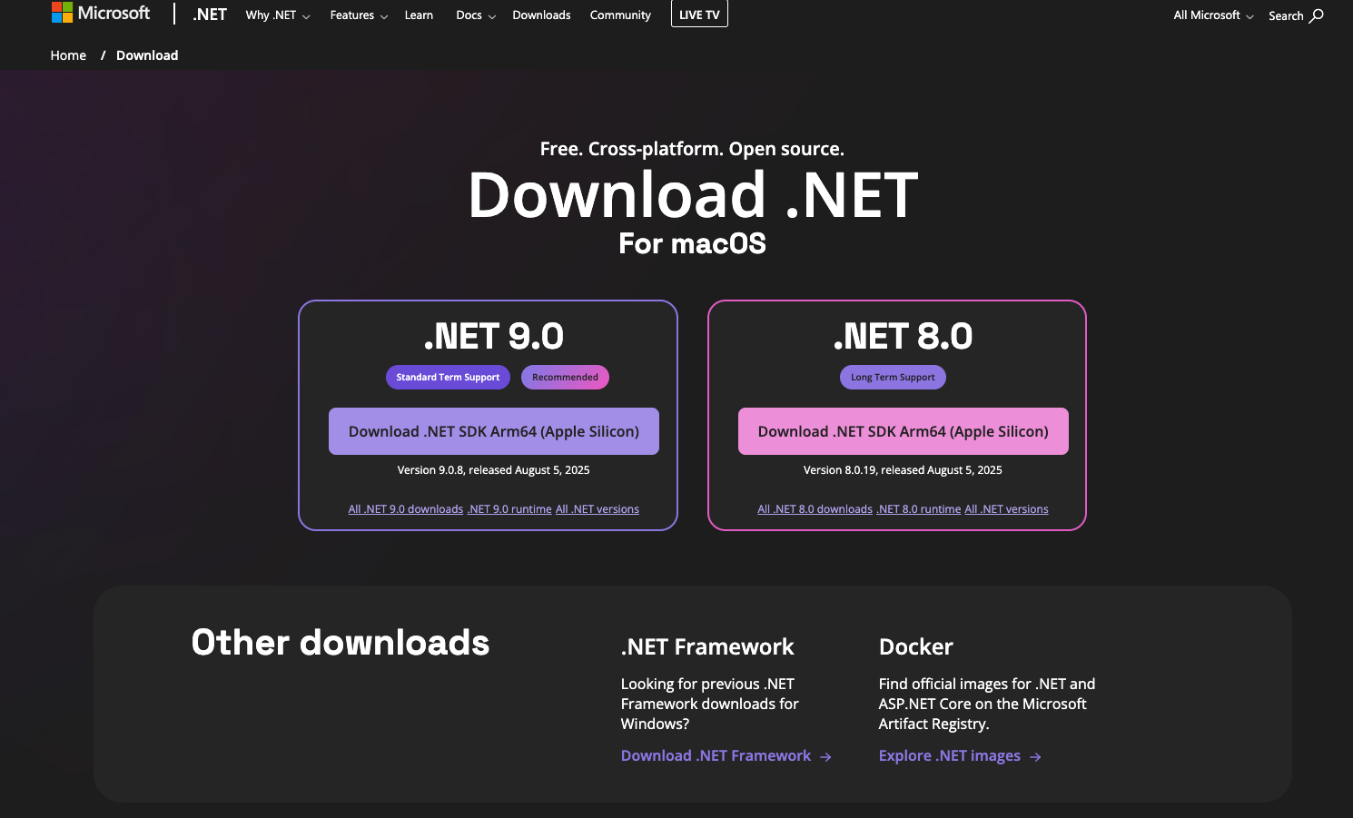 csharp download site